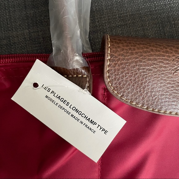 Large Red Tote - Picture 5 of 5